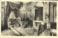 CPA Chateau de Fontainebleau Chambre de Napoleon l er