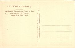 CPA La Merveille Souterraine des Gorges du Tarn Aven Armand Entree de la Foret Vierge