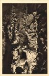 CPA La Merveille Souterraine des Groges du Tarn Aven Armand La base des Grandes Stalagmites