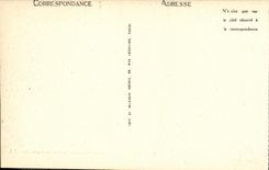 Hoteles de Chatel Guyon de la POSTAL de la VENDIMIA vistos del martirio