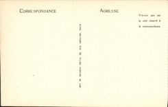 POSTAL Chatel Guyon de la VENDIMIA vista de las rocas