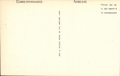 POSTAL Chatel Guyon de la VENDIMIA entrado de la fuente de la margarita