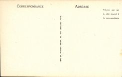 POSTAL Chatel Guyon de la VENDIMIA el parque y la fuente de Louise