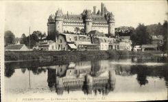 CPA Pierrefonds La Chateau et l Etang