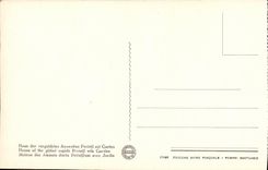 Giardino del idiota de Pompeya Peristilio de la POSTAL de la VENDIMIA mas alla del degli puesto Amorini Dorati