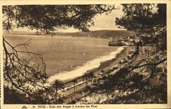 POSTAL Niza Bais de la VENDIMIA de los angeles a traves de los pinos