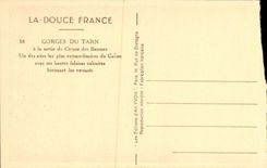 CPA Gorges Du Tar a la sortie du cirque des Baumes