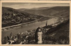 VINTAGE POSTCARD Zell Mosel