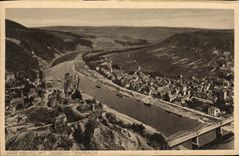 VINTAGE POSTCARD Grafinburg MIT Traben Trarbach