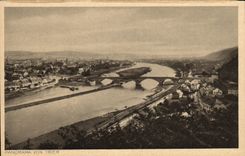 VINTAGE POSTCARD Panorama Von Trier