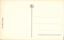 VINTAGE POSTCARD Waterloo Belle Alliance Closes situee on the road of Charleroi