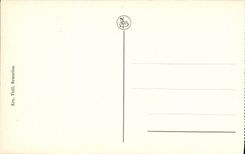 VINTAGE POSTCARD Waterloo Charges Final with the English Guard