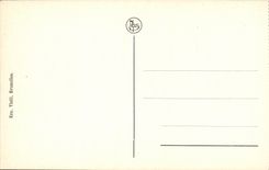 VINTAGE POSTCARD Waterloo Napoleon 1st Militaria