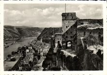 MODERN CARD St Goar Und Ruins Rheinfels