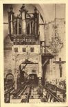VINTAGE POSTCARD St Savin L Abbey church Old Organ