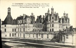 CPA Chambord Le Chateau Aile Henri II