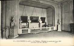 CPA Chambord Le Chateau Chambre Coucher de Louis XIV