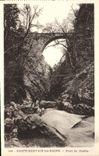 VINTAGE POSTCARD Holy Gervais les Bains Bridge of the Devil