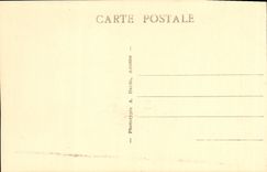 VINTAGE POSTCARD Chinon the street of large Carroi and the tower of the door D entered of the castle