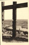 VINTAGE POSTCARD Chinon the Castle Landscape on Vienna considering D a window of the castle of the medium