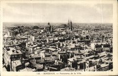 CPA Bordeaux Panorama de la Ville