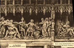 CPA Chartres Cathedrale La crucifixion 