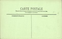 VINTAGE POSTCARD Dauphine L Stopped of Large Russet red