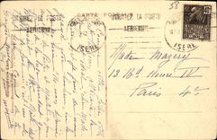 CPA Grenoble Vue Generale Le Massif du Vercors