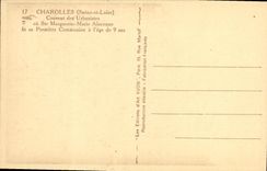 VINTAGE POSTCARD Charolles Brood Town planners