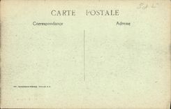 VINTAGE POSTCARD Montceau the Mines Canal of the Center