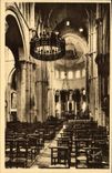 VINTAGE POSTCARD Paray Interior Monial of the Basilica of the Sacring Heart