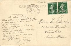 VINTAGE POSTCARD Paray Monial L Apse of the Basilica