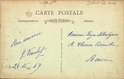 VINTAGE POSTCARD Paray Monial the Basilica Old Cloister Schools