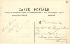 VINTAGE POSTCARD Paray Monial Vault of Notre Dame de Romay