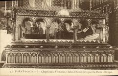 VINTAGE POSTCARD Paray Monial Chapelle of the Visitation Drives out Sainte Marguerite Alacoque