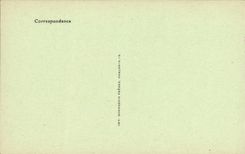 VINTAGE POSTCARD Paray Monial Garden of the Visitation and Hazel tree of L Appearance