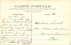 POSTAL Beaumont de la VENDIMIA en el Sarthe una esquina en el Sarthe