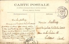 VINTAGE POSTCARD the Sarthe Castle of Sourches Close Conlie