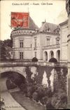 VINTAGE POSTCARD Lude Castle of the Pits Dimensions Entered