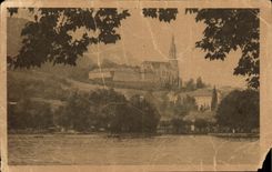 CPA Annecy Le Monastere de la Visitation et le Lac