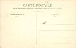 VINTAGE POSTCARD the Revard Mount seen of Le Bourget