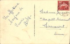 VINTAGE POSTCARD St Pierre D Albigny Combe of Savoy seen of the Castle of Molans