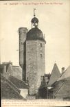 CPA Autun Tour de Clugny dite Tour de l Horloge