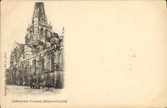 CPA Cathedrale d Autun