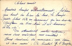 CPA Autun Vue vers la Cathedrale