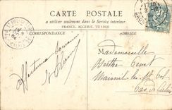 CPA Autun Portail de la Cathedrale