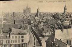 CPA Amiens Vue generale prise du Chateau d Eau