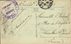 CPA Amiens Place Rene Goblet Tramway