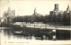 CPA Amiens Le Vieux Port