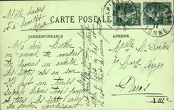 CPA Amiens Le Vieux Port